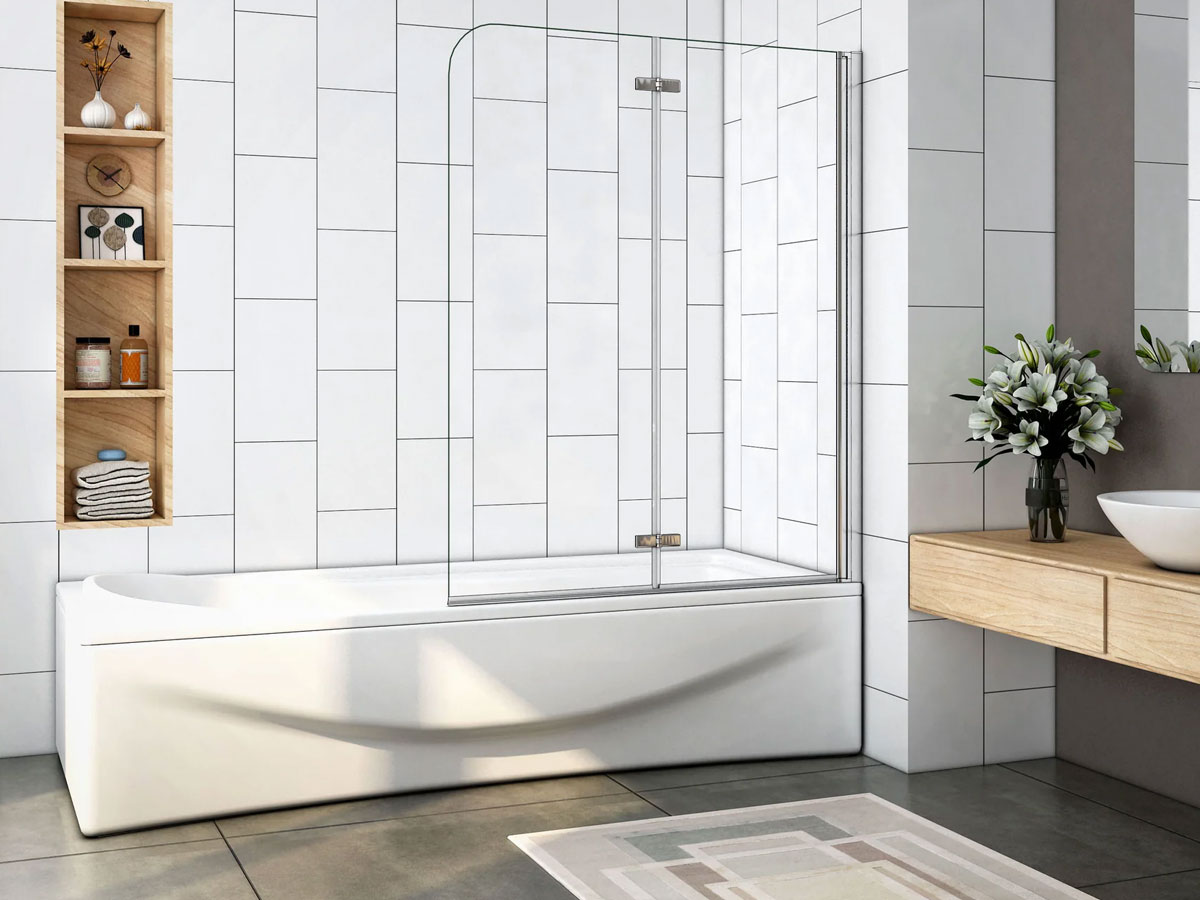 Cambio de bañera por ducha con mampara de cristal