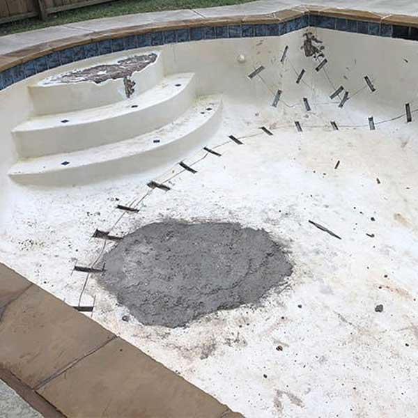 reparación y construcción de piscinas Castelldefels